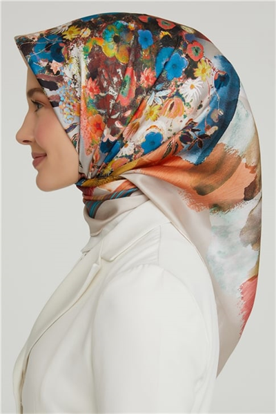 Armine Twill İpek Eşarp 21Ka8630 03