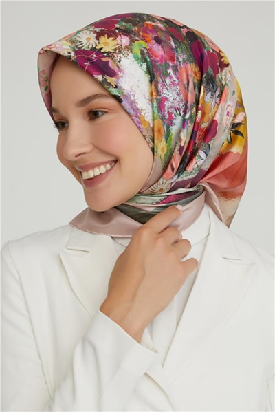 Armine Twill İpek Eşarp 21Ka8630 05