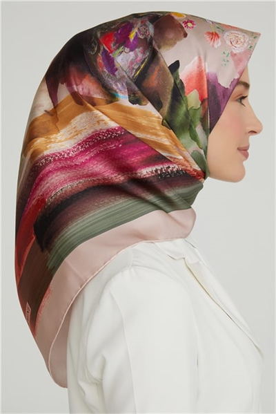 Armine Twill İpek Eşarp 21Ka8630 05