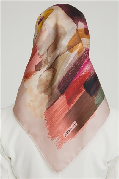 Armine Twill İpek Eşarp 21Ka8630 05