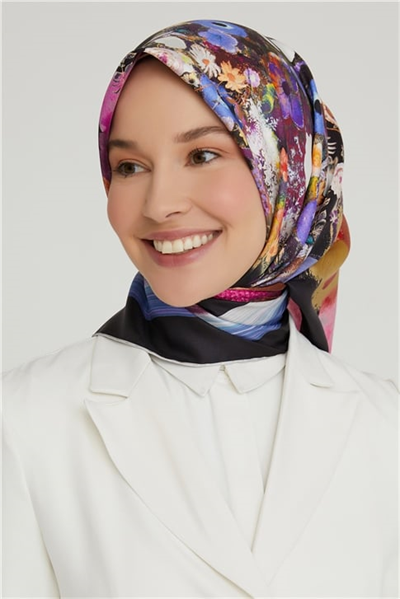 Armine Twill İpek Eşarp 21Ka8630 06