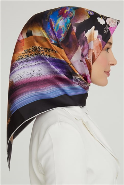Armine Twill İpek Eşarp 21Ka8630 06