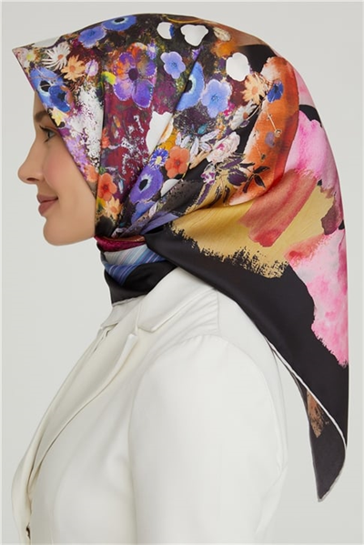 Armine Twill İpek Eşarp 21Ka8630 06