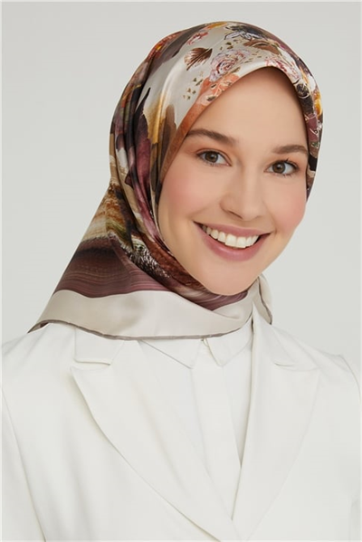 Armine Twill İpek Eşarp 21Ka8630 07