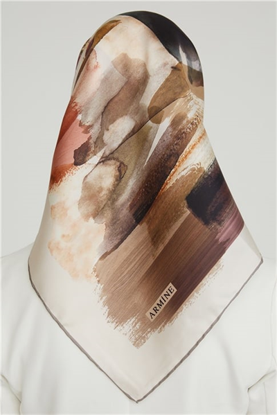 Armine Twill İpek Eşarp 21Ka8630 07