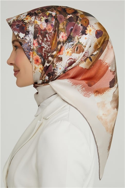 Armine Twill İpek Eşarp 21Ka8630 07