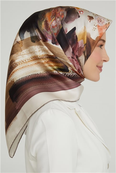 Armine Twill İpek Eşarp 21Ka8630 07