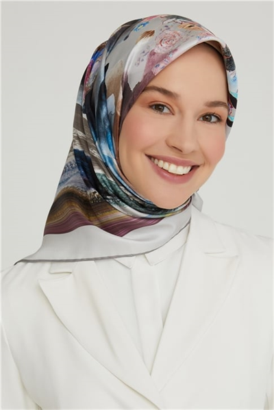Armine Twill İpek Eşarp 21Ka8630 08
