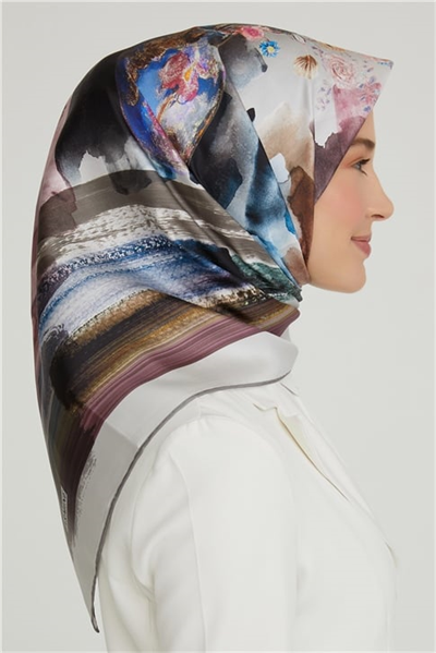 Armine Twill İpek Eşarp 21Ka8630 08