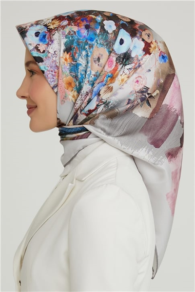 Armine Twill İpek Eşarp 21Ka8630 08