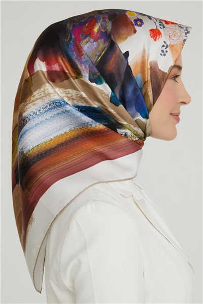 Armine Twill İpek Eşarp 21Ka8630 33