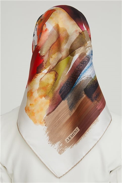 Armine Twill İpek Eşarp 21Ka8630 33