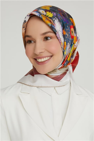 Armine Twill İpek Eşarp 21Ka8630 33