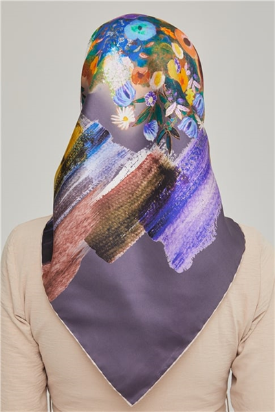 Armine Twill İpek Eşarp 21Ka8630 34