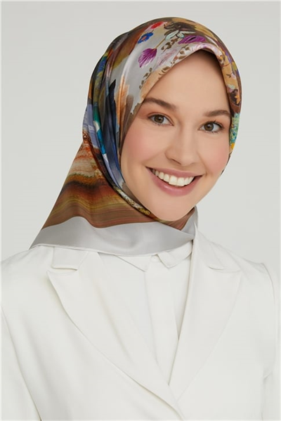 Armine Twill İpek Eşarp 21Ka8630 35
