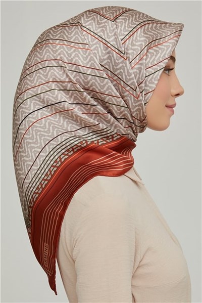 Armine Twill İpek Eşarp 21Ka8631 47
