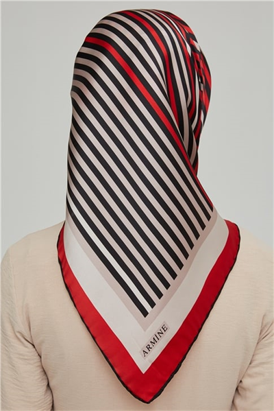 Armine Twill İpek Eşarp 21Ka8633 07