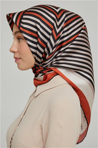 Armine Twill İpek Eşarp 21Ka8633 08