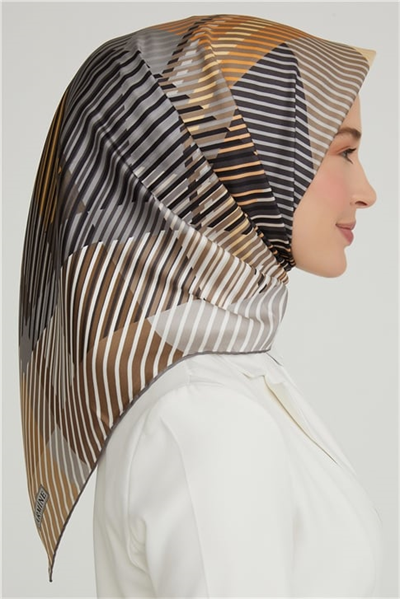 Armine Twill İpek Eşarp 21Ka8635 04