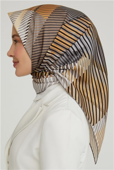 Armine Twill İpek Eşarp 21Ka8635 04