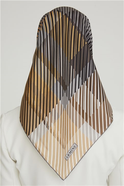 Armine Twill İpek Eşarp 21Ka8635 04
