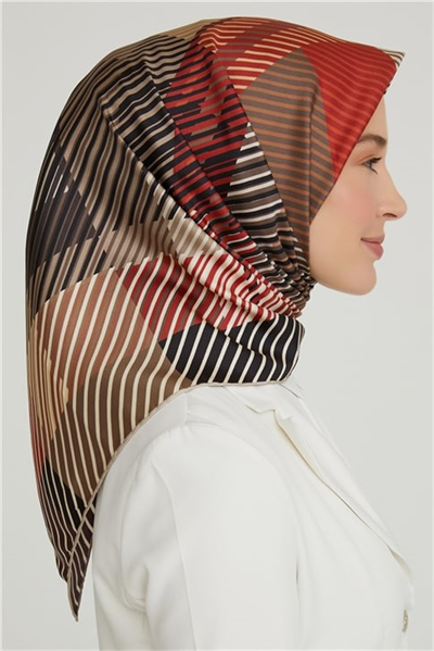 Armine Twill İpek Eşarp 21Ka8635 05
