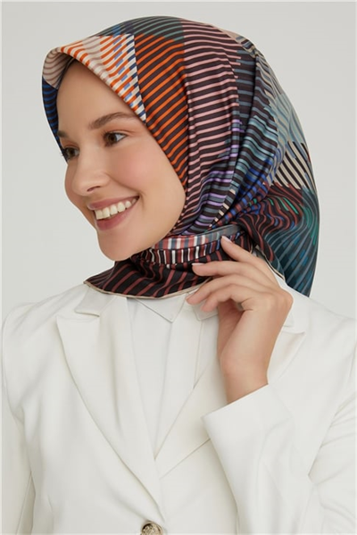 Armine Twill İpek Eşarp 21Ka8635 33