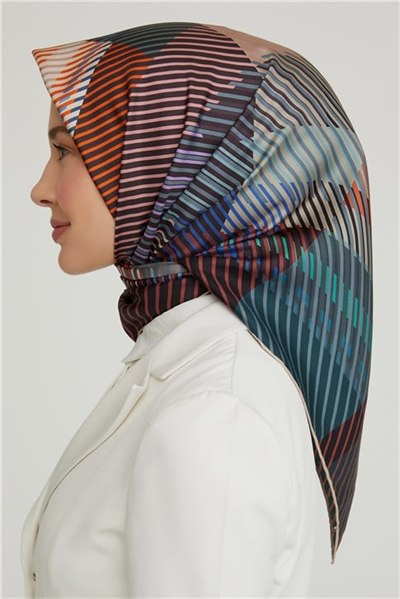 Armine Twill İpek Eşarp 21Ka8635 33