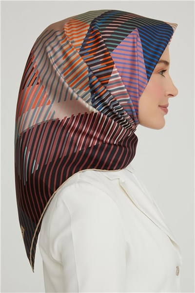 Armine Twill İpek Eşarp 21Ka8635 33