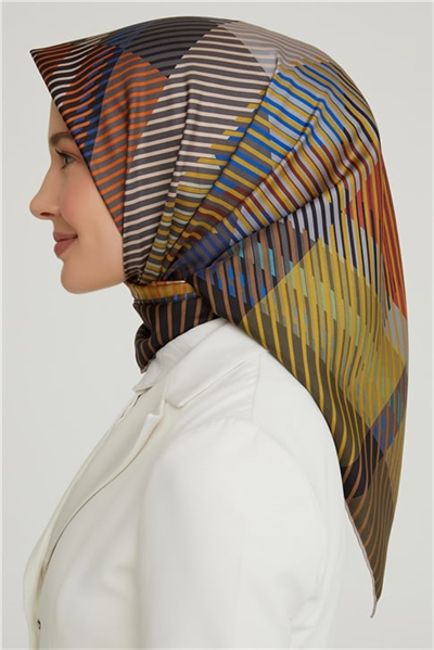 Armine Twill İpek Eşarp 21Ka8635 34