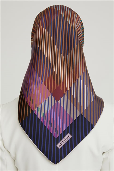 Armine Twill İpek Eşarp 21Ka8635 35