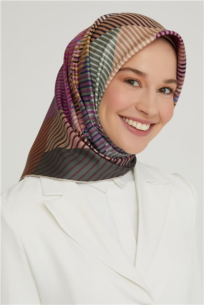 Armine Twill İpek Eşarp 21Ka8635 37