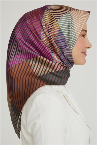 Armine Twill İpek Eşarp 21Ka8635 37