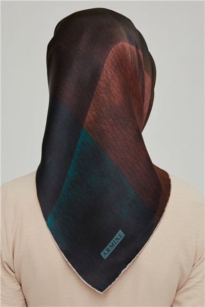 Armine Twill İpek Eşarp 21Ka8636 06