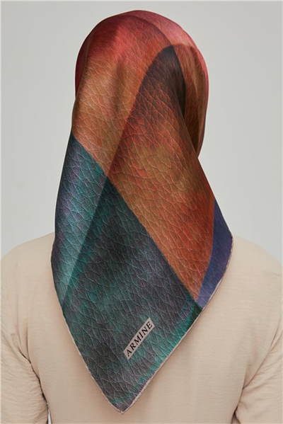 Armine Twill İpek Eşarp 21Ka8636 08