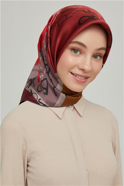 Armine Twill İpek Eşarp 21Ka8637 09