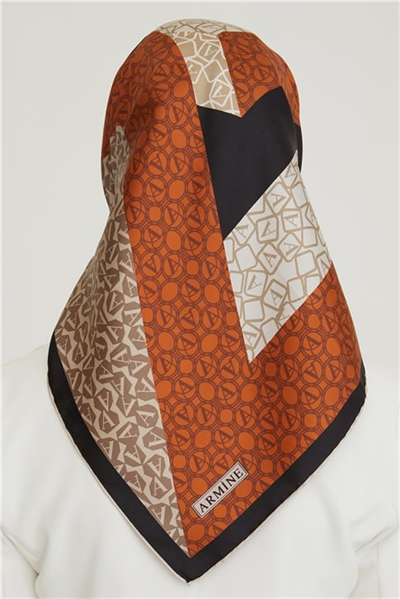 Armine Twill İpek Eşarp 21Ka8638 02
