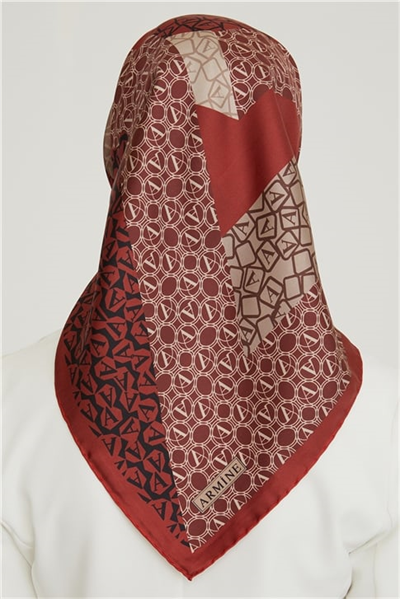 Armine Twill İpek Eşarp 21Ka8638 12