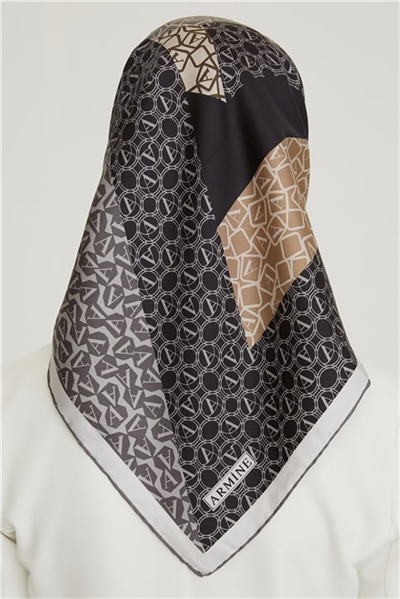 Armine Twill İpek Eşarp 21Ka8638 34