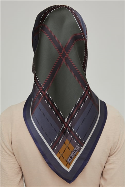 Armine Twill İpek Eşarp 21Ka8640 09