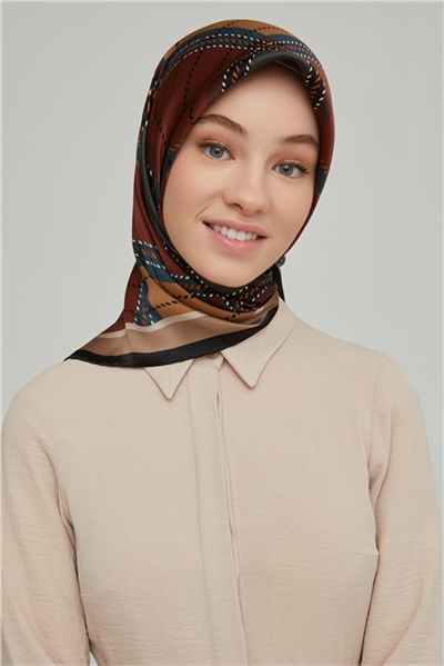 Armine Twill İpek Eşarp 21Ka8640 19
