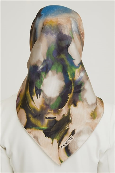 Armine Twill İpek Eşarp 21Ka8641 04