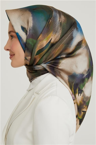 Armine Twill İpek Eşarp 21Ka8641 04