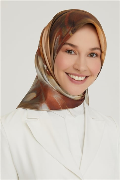 Armine Twill İpek Eşarp 21Ka8641 07