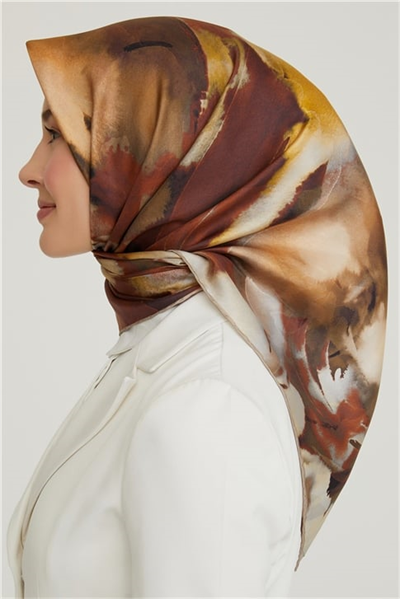 Armine Twill İpek Eşarp 21Ka8641 07