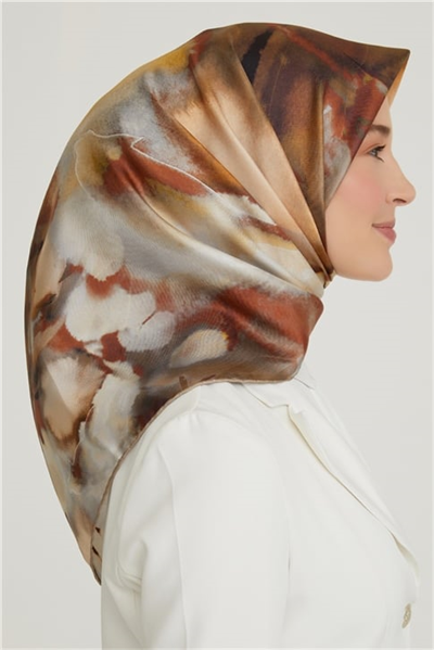 Armine Twill İpek Eşarp 21Ka8641 07