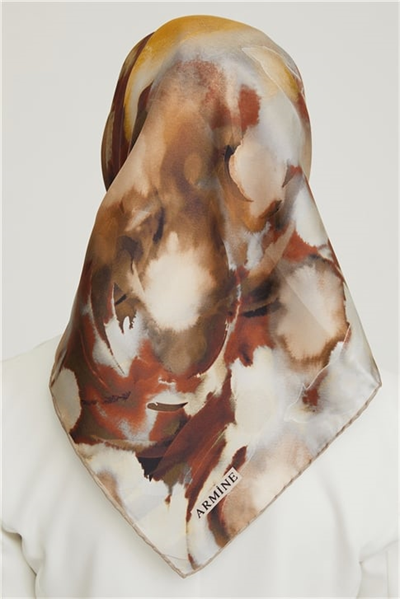 Armine Twill İpek Eşarp 21Ka8641 07