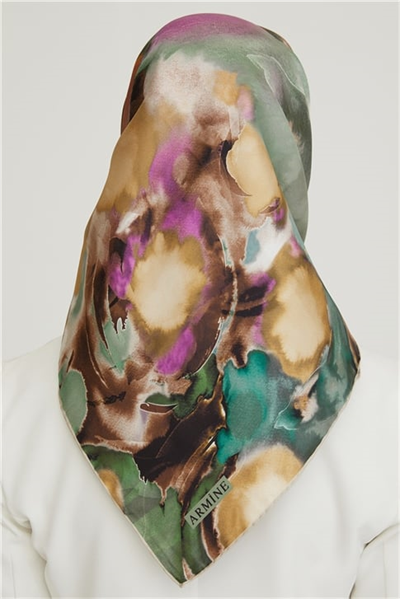 Armine Twill İpek Eşarp 21Ka8641 38