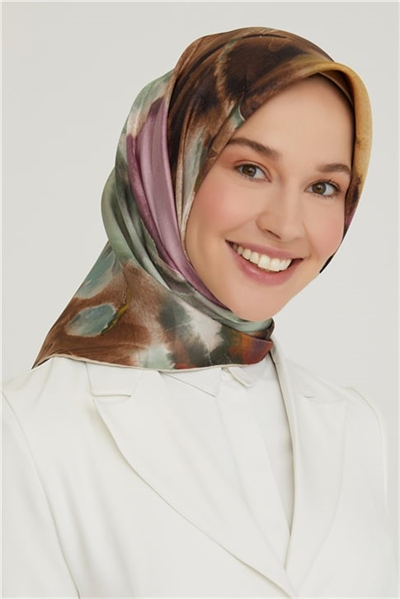 Armine Twill İpek Eşarp 21Ka8641 38