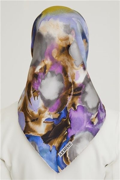 Armine Twill İpek Eşarp 21Ka8641 39